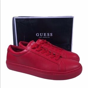 GUESS Red Batrix Sneakers Shoes
